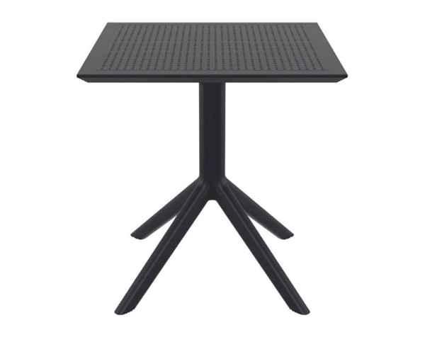SKY BLACK 70X70X74εκ. ΤΡΑΠΕΖΙ ΠΟΛ/ΝΙΟΥ 20.0249