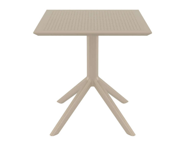 SKY TAUPE 70X70X74εκ. ΤΡΑΠΕΖΙ ΠΟΛ/ΝΙΟΥ 20.0251