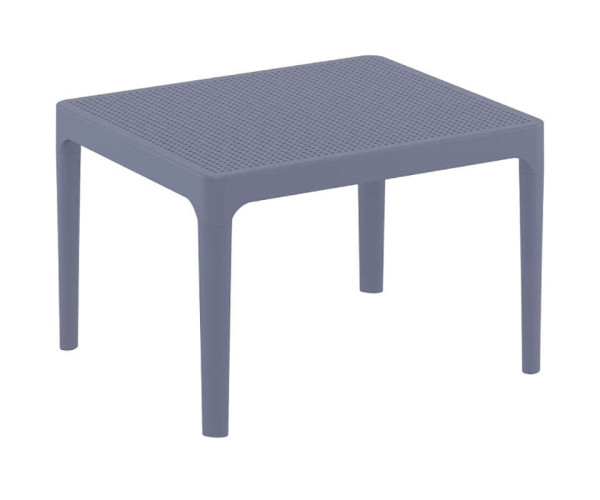 SKY DARK GREY 50Χ60Χ40εκ. ΤΡΑΠΕΖΙ ΠΟΛ/ΝΙΟΥ 20.0255