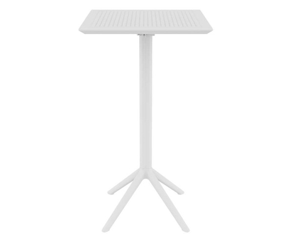 SKY WHITE BAR 60Χ60Χ108εκ.ΠΤΥΣ/ΝΟ ΤΡΑΠ. ΠΟΛ/ΝΙΟΥ 20.0286