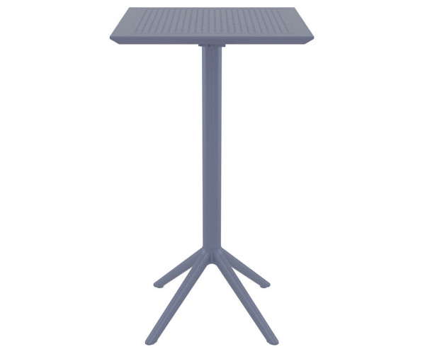 SKY DARK GREY BAR 60Χ60Χ108εκ.ΠΤΥΣ/ΝΟ ΤΡΑΠ. ΠΟΛ/ΝΙΟΥ 20.0288