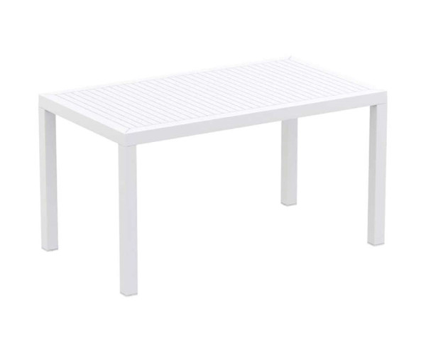 ARES ΤΡΑΠΕΖΙ 140Χ80Χ75εκ. WHITE ΠΟΛ/ΝΙΟΥ 20.0534