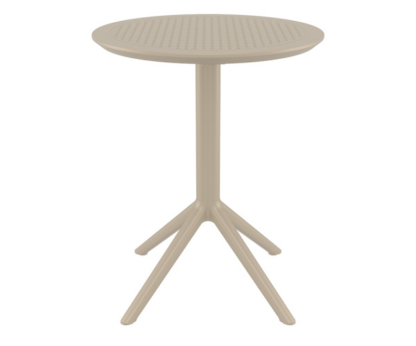 SKY TAUPE Φ60X74εκ. ΤΡΑΠΕΖΙ ΠΤΥΣ/ΝΟ ΠΟΛ/ΝΙΟΥ 20.0729