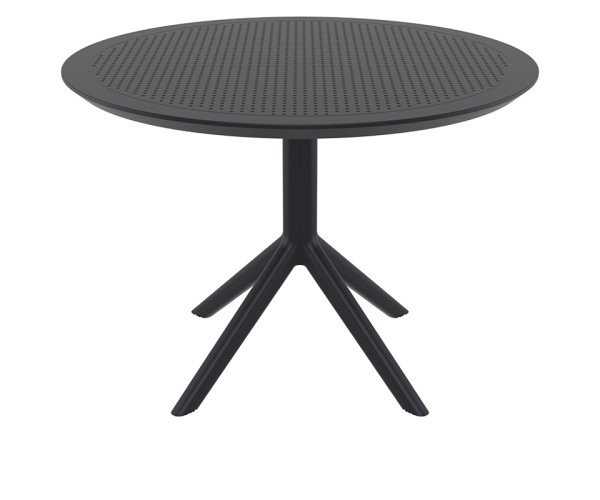 SKY BLACK Φ105X74εκ. ΤΡΑΠΕΖΙ ΠΟΛ/ΝΙΟΥ 20.0809