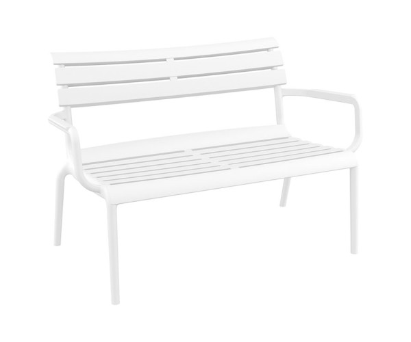 PARIS ΚΑΝΑΠΕΣ WHITE 116X70X75εκ. ΠΟΛ/ΝΙΟΥ 20.0855