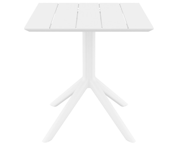 PARIS WHITE 70X70X74εκ. ΤΡΑΠΕΖΙ ΠΟΛ/ΝΙΟΥ 20.0861
