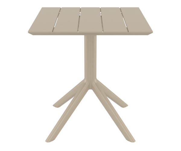 PARIS TAUPE 70X70X74εκ. ΤΡΑΠΕΖΙ ΠΟΛ/ΝΙΟΥ 20.0864