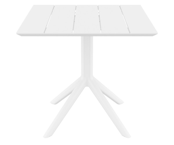 PARIS WHITE 80X80X74εκ. ΤΡΑΠΕΖΙ ΠΟΛ/ΝΙΟΥ 20.0865