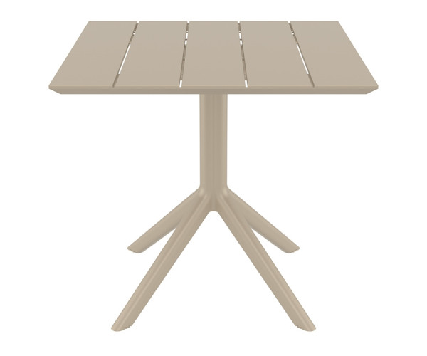 PARIS TAUPE 80X80X74εκ. ΤΡΑΠΕΖΙ ΠΟΛ/ΝΙΟΥ 20.0868
