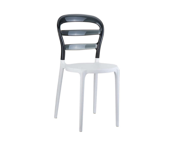BIBI WHITE/BLACK TRANSP.ΚΑΡΕΚΛΑ 32.0048