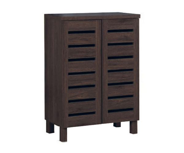 ΠΑΠΟΥΤΣΟΘΗΚΗ 60Χ33Χ87εκ. WENGE/2 ΠΟΡΤΕΣ/3 ΡΑΦΙΑ 39.0036