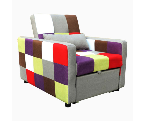 MAGIC PATCHWORK ΥΦΑΣΜΑ ΠΟΛΥΘΡΟΝΑ/ΚΡΕΒΑΤΙ 85Χ103εκ. 40.0017