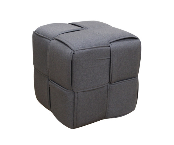 LINE ΣΚΑΜΠΟ GREY ΥΦΑΣΜΑ 40X40X40εκ. 40.0162