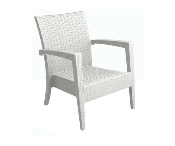 MIAMI WHITE ΠΟΛΥΘΡΟΝΑ 72Χ76Χ89εκ. ΠΟΛ/ΝΙΟΥ 53.0082