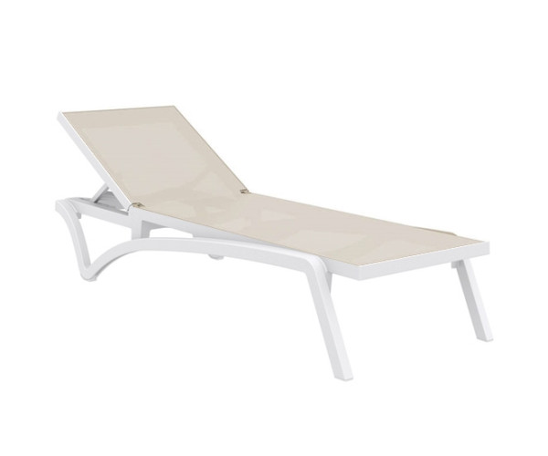 PACIFIC ΞΑΠΛΩΣΤΡΑ WHITE/TAUPE ΠΟΛ/ΝΙΟΥ 53.0100