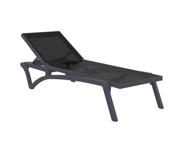 PACIFIC ΞΑΠΛΩΣΤΡΑ DARK GREY/BLACK ΠΟΛ/ΝΙΟΥ 53.0103