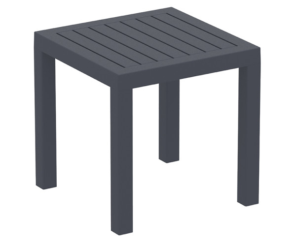 OCEAN DARK GREY ΤΡΑΠΕΖΙ 45Χ45Χ45εκ. ΠΟΛ/ΝΙΟΥ 53.0107