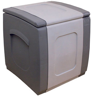 COMPACT Πλαστικό μπαούλο αποθήκευσης, 150L, διαστάσεων 50x50x57h