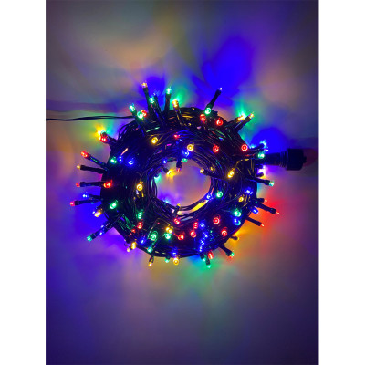Χριστουγεννιάτικα φωτάκια led 100L πολύχρωμα (multicolour) με 8 προγράμματα λειτουργίας